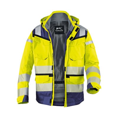 Wetterjacke REFLECTIQ SYMPATEX® PSA 2 warngelb/dunkelblau Form 1307 Größe M