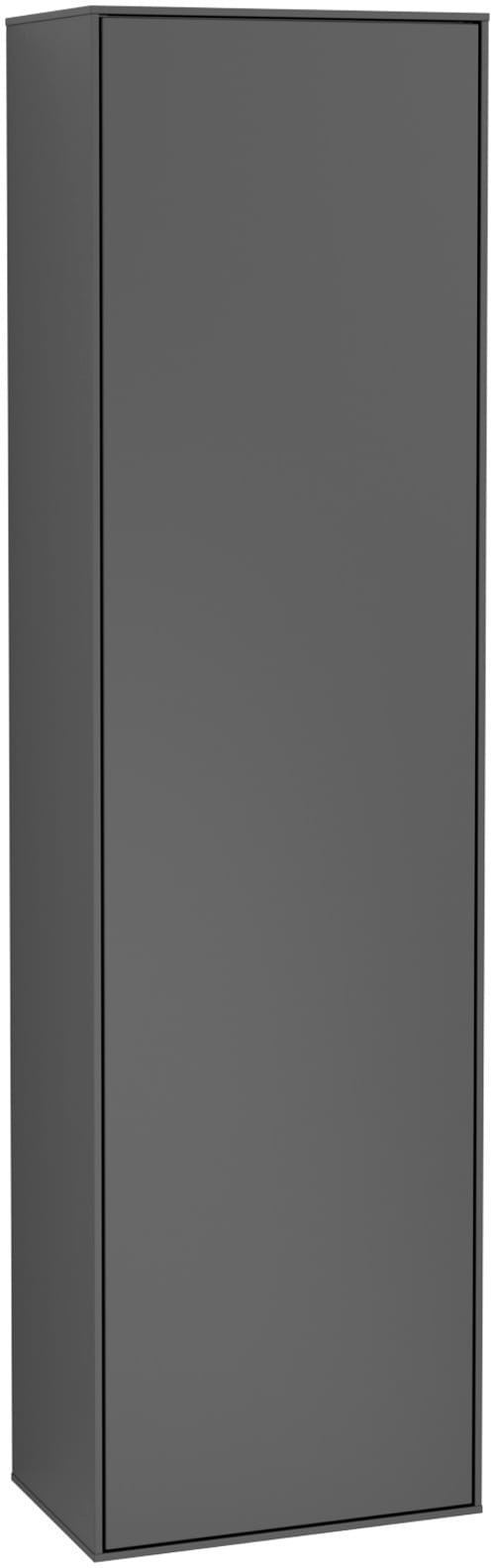 V&B Hochschrank Wandbeleuchtung Finion 41,8x151,6x27cm, Anschl li, Anthrac. m