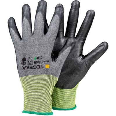 TEGERA Handschuh 8846, CUT F, CRF OMNI, 21G Gr. 7 by Ejendals
