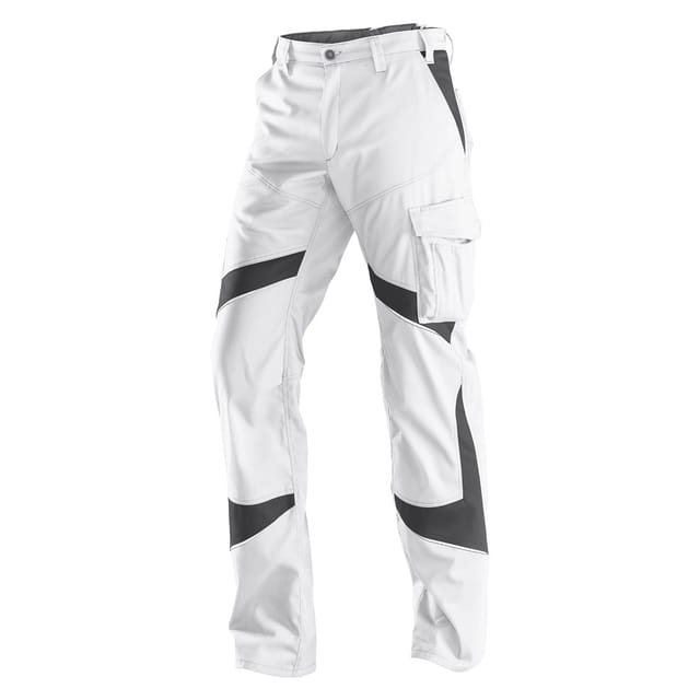 Kübler ACTIVIQ Hose weiß/anthrazit 31