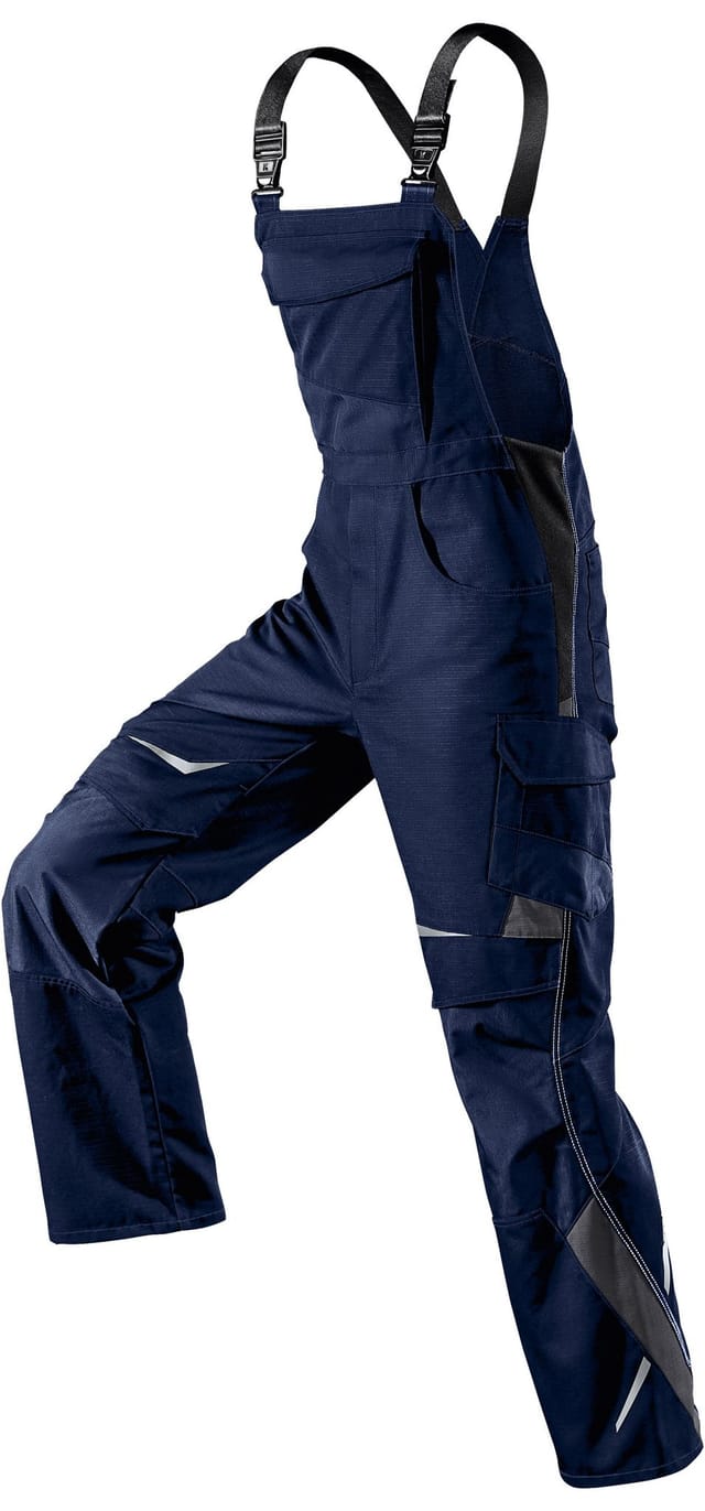 Kübler Pulsschlag Latzhose 3324 dunkelblau/anthrazit Größe 54