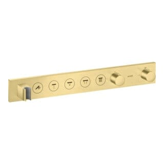 hansgrohe Fertigmontageset Axor Select UP-Thermostat., 5 Verbr., brushed brass
