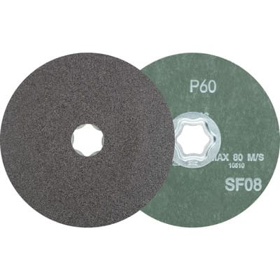 PFERD TOOLS COMBICLICK SiC Fiberscheibe Ø 125 mm SIC60 für harte NE Metalle