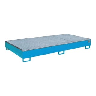 Bauer Südlohn Regalwanne mit PE-Einsatz RW-GR 2700-2 PE, lackiert, Lichtblau