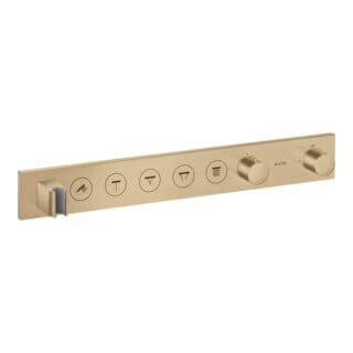 hansgrohe Fertigmontageset Axor Select UP-Thermostat., 5 Verbr., brushed bronze