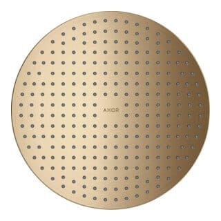 hansgrohe Kopfbrause 300 1jet Axor Decke, UP-Installation, brushed bronze