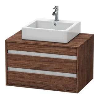 Duravit Waschtischunterschrank Ketho 80x55cm, N d, f AWT mitt., 2 Schubk.
