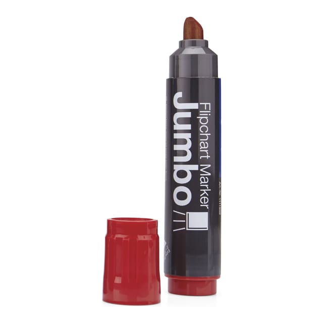 Magnetoplan Flipchart-Marker Jumbo, rot, 4 Stück