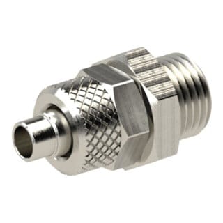 Riegler Gerade Einschraubverschraubung G 3/8 a., Schlauch 8/6, ES 1.4571
