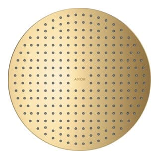hansgrohe Kopfbrause 300 1jet Axor De., UP-Installation, brushed gold optic