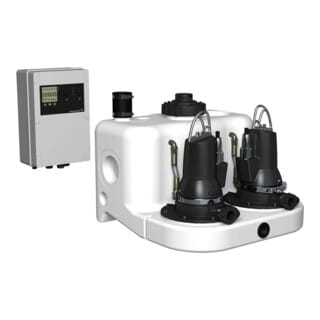 Grundfos Hebeanlage Multilift MDG 31.3.2, 3,1 kW, 3x 400 V