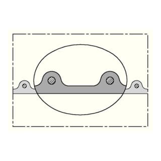 Norres Hochtemperaturschlauch schwer (+125°C) Ø 38mm L: 10m AIRDUC® PUR 355 HT schwarz