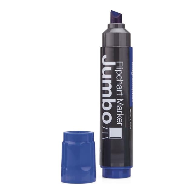 Magnetoplan Flipchart-Marker Jumbo, blau, 4 Stück