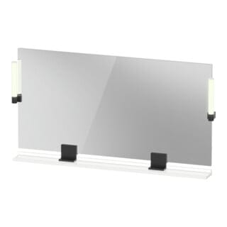 Duravit LED-Spiegel 9 W Sivida 133x65x3,6mm, w g, Leu., au, stl, Gr. sw