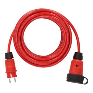 Brennenstuhl Professional Verlängerungskabel VQ 1100 IP44, 10m rot H07BQ-F 3G1,5