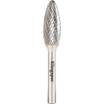 Klingspor HF 100 H Hartmetallfräser, 8 x 19 x 6 mm Kreuzverzahnung