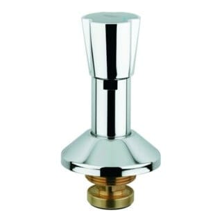Grohe Oberteil 11516 1 1/4" für UP-Ventile Dreikantgriff blau/rot chrom