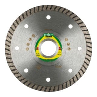 Klingspor DT 900 FT Diamanttrennscheiben 100 x 1,4 x 22,23 mm 1,4 x 7,5 mm geschlossener Rand Turbo