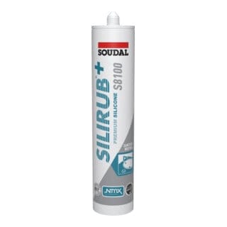 Soudal Silikon Silirub+ S8100 300ml Transparent