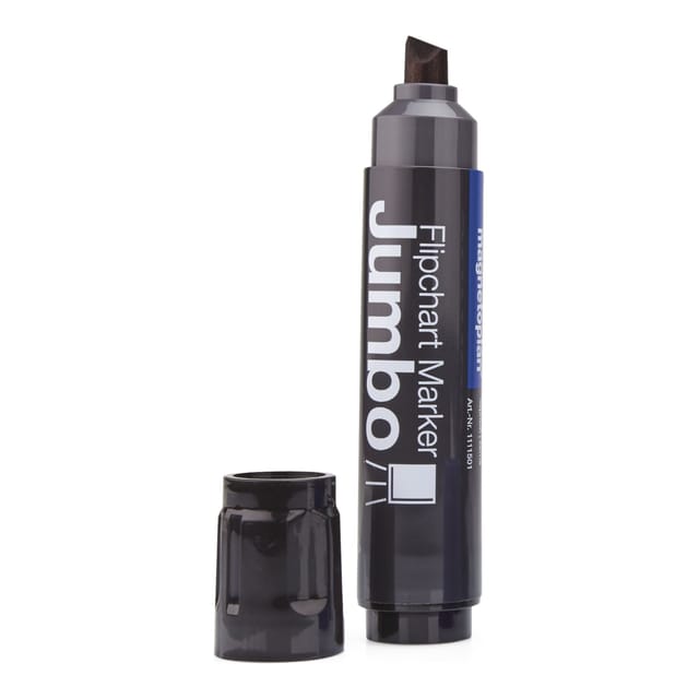 Magnetoplan Flipchart-Marker Jumbo, schwarz, 4 Stück