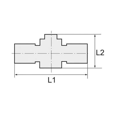 Riegler Absperrventil »Blaue Serie«, Steckanschluss, R 3/8 a., Schl.-Ã˜ 8