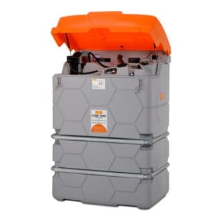 CEMO CUBE-Schmierstofftank Premium 1000 l Indoor, komplett montiert