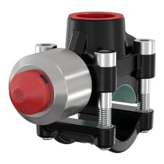 Flamco Anschließkupplung T-Plus DN 65xRp 1 1/4, TG, m Auslösemechanismus