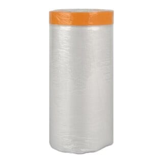 Böck Abdeckfolie Masker Tape mit Klebeband 110cm x 25m