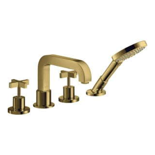 hansgrohe Fertigmontageset Axor Citterio 4-L-BW-Rand-Arm, m KrG, pol. gol opt