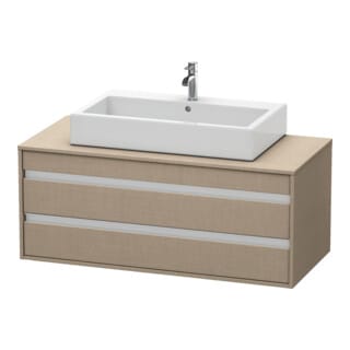 Duravit Waschtischunterschrank Ketho 120x55cm, lei, f AWT mitt., 2 Schubk.