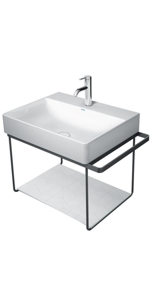 Duravit Metallkonsole DuraSquare 56,5x45cm, wandhängend, chrom