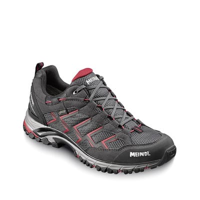 MEINDL Sportschuh 3825-01 Caribe GTX, Gr. 9,5 scharz/rot