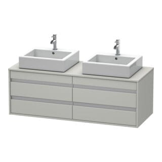 Duravit Waschtischunterschrank Ketho 140x55x49,6cm, f AWT, 4 La, B bs, bg ma