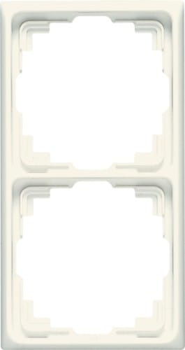 Jung Rahmen 2-fach ws waage/senkrecht CD 582 K W