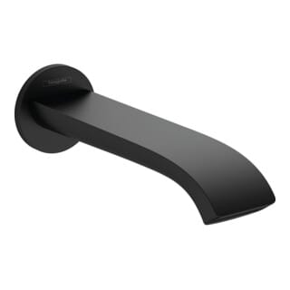 hansgrohe Wanneneinlauf Vivenis Wd-mont., Ausladung 202mm, schwarz matt