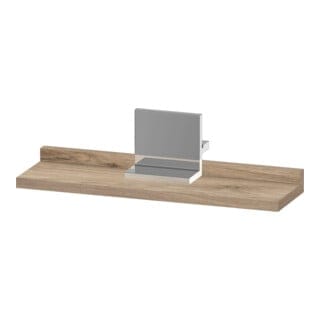 Duravit Spiegel-Ablage Sivida 45x65x3,6cm, Ei Marm, montiert, chrom