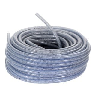 Tricoflex Gewebeschlauch transparent, PVC, Länge 50 m, Schlauch Innen-⌀: 13mm