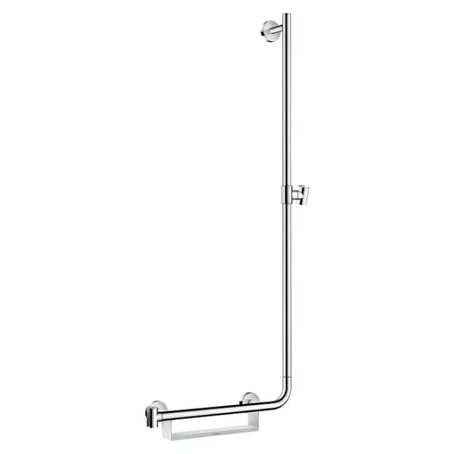 hansgrohe Brausestange Unica Comfort 1100mm, weiß/chrom, rechts