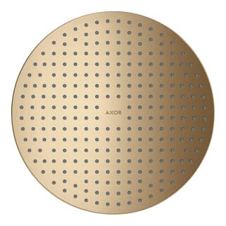 hansgrohe Kopfbrause 300 2jet Axor Decke, UP-Installation, brushed bronze