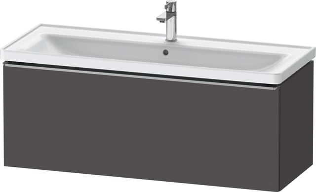 Duravit Waschtischunterschrank D-Neo 118,4x45,2x44cm, 1 A, wd, ES geb/Gra ma