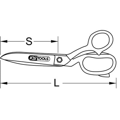 KS Tools Schere, 200mm