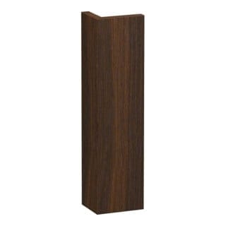 Duravit Korpusblende L-Cube 40x2-10x1,6cm, nussbaum gebürstet