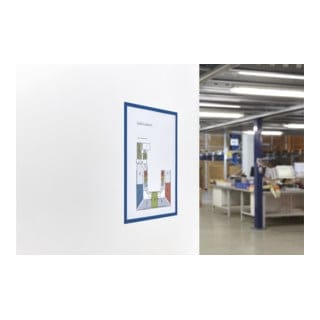 Magnetoplan magnetofix-Magnetrahmen, 5 Stück, A5, blau