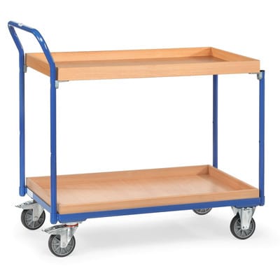 fetra Tischwagen 3760 - Tragkraft 300kg TPE-Reifen