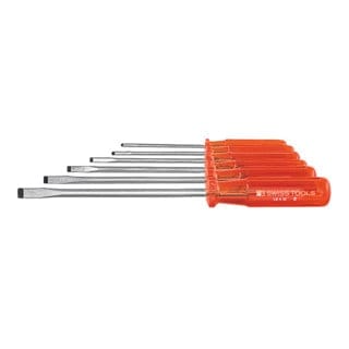 PB Swiss Tools Norm-Schraubendreher-Satz, mit Kunststoffheft, 9-teilig