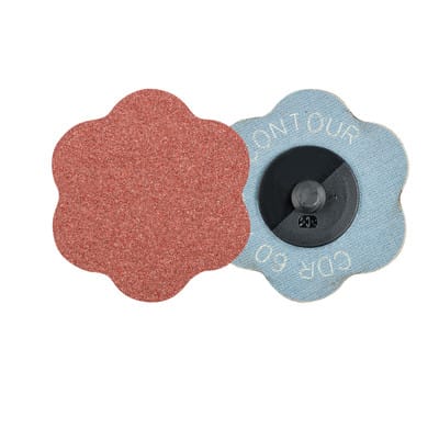 PFERD TOOLS COMBIDISC Korund Schleifblatt CDR Ø 60mm A60 CONTOUR für Konturen