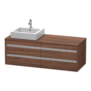 Duravit Waschtischunterschrank Ketho 140x55x49,6cm, f AWT, 4 La, B L, N dkl.