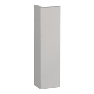 Duravit Korpusblende L-Cube 40x2-10x1,6cm, weiß Hochglanz