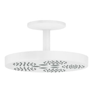 hansgrohe Kopfbrause Axor One mit Deckenanschluss, 1jet, mattweiß