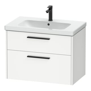 Duravit Waschtischunterschrank D-Code 78,4x55,5x46cm, 2 L, S, we. ma, Gr. sw